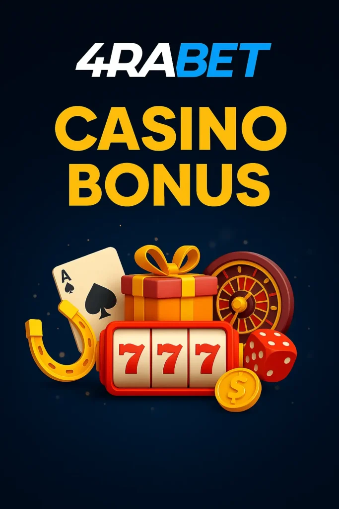 4rabet casino bonus
