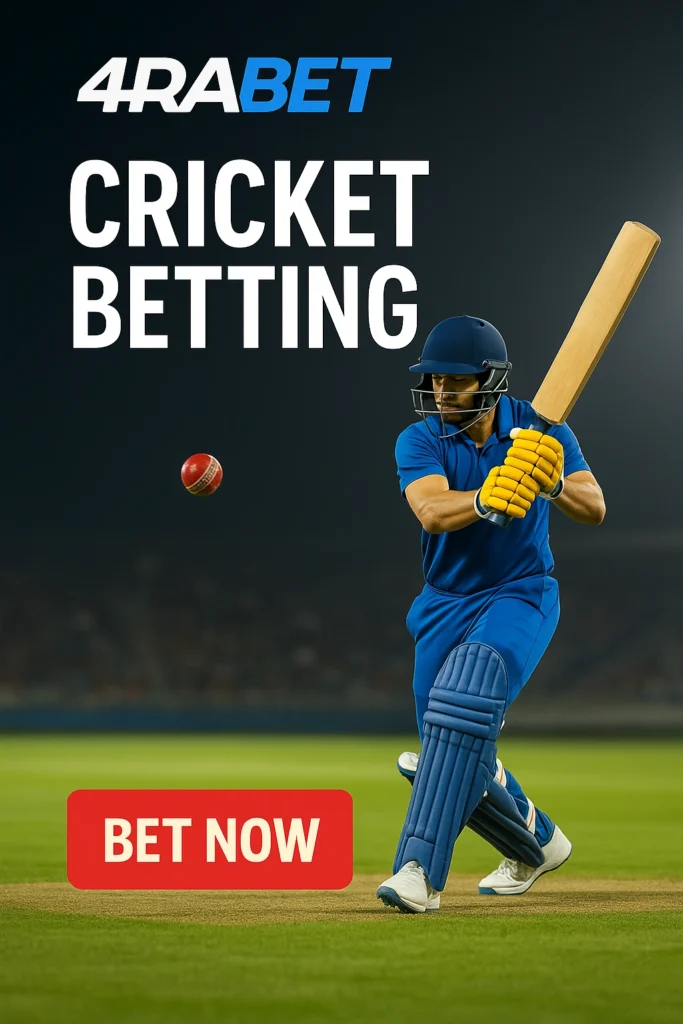 4rabet cricket betting